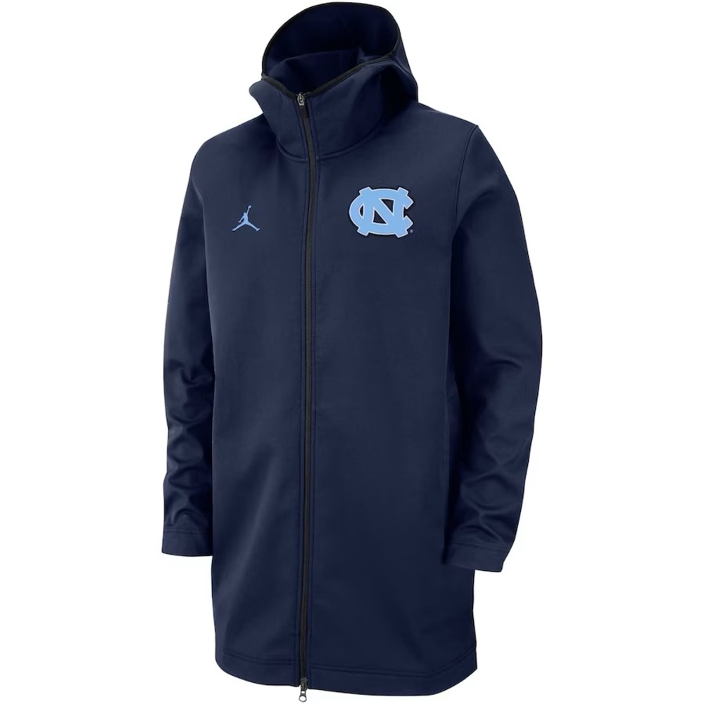 Men's Jordan Brand Navy North Carolina Tar Heels 2018-2019 Protect Jacket